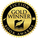 Gold winner fiction book award badge